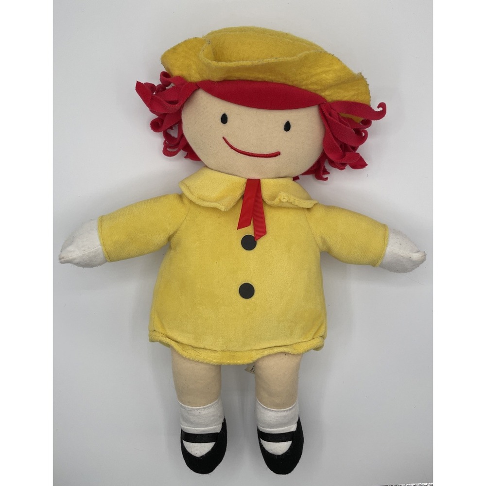 Kohls Cares Madeline Plush Doll 15" Toy Yellow Coat Jacket 2016